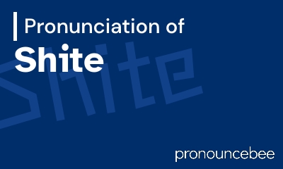 how to pronounce shite feature image