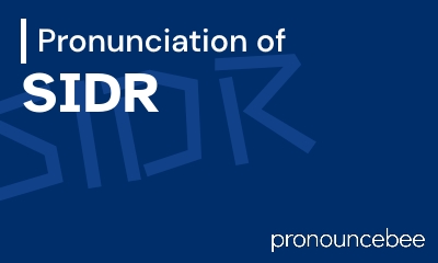 how to pronounce sidr feature image