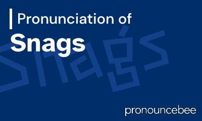 how to pronounce snags feature image