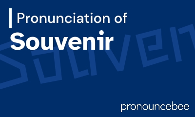 how to pronounce souvenir feature image