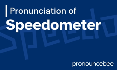 how to pronounce speedometer feature image