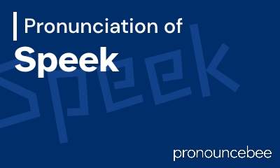 how to pronounce speek feature image