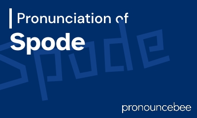 how to pronounce spode feature image