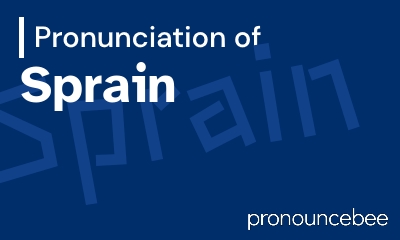 how to pronounce sprain feature image