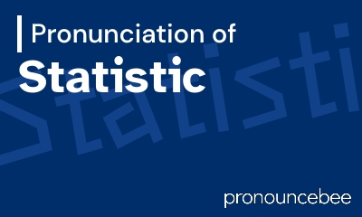 how to pronounce statistic feature image