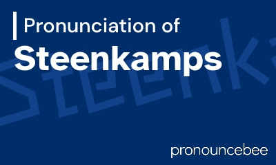 how to pronounce steenkamps feature image