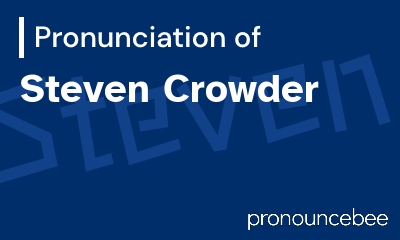 how to pronounce steven-crowder feature image