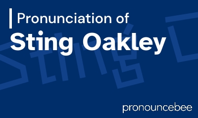how to pronounce sting-oakley feature image