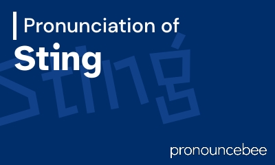 how to pronounce sting feature image
