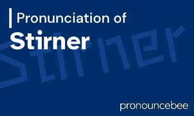 how to pronounce stirner feature image