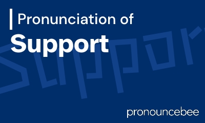 how to pronounce support feature image