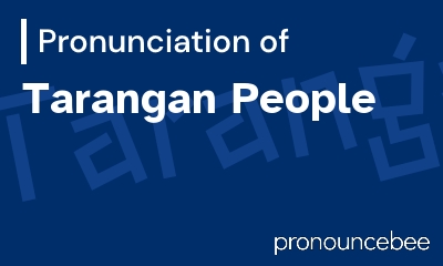 how to pronounce tarangan-people feature image