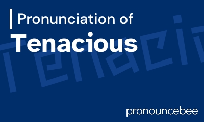 how to pronounce tenacious feature image