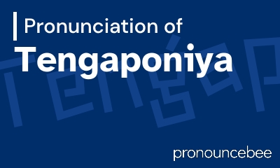 how to pronounce tengaponiya feature image