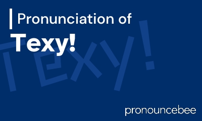 how to pronounce texy feature image