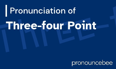 how to pronounce three-four-point feature image
