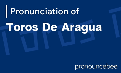 how to pronounce toros-de-aragua feature image