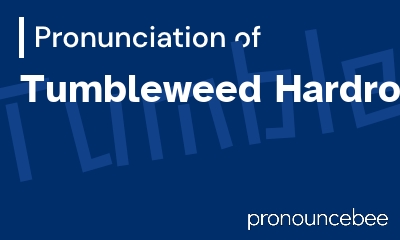 how to pronounce tumbleweed-hardrock feature image