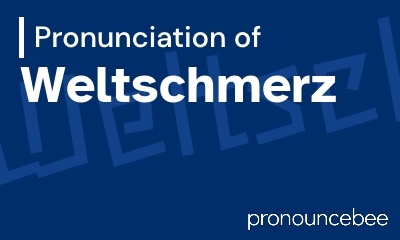 how to pronounce weltschmerz feature image