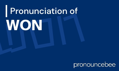 how to pronounce won feature image