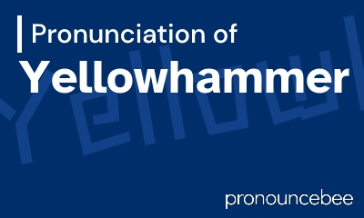 how to pronounce yellowhammer feature image